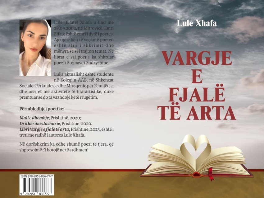 Libri “Vargje e fjalë të arta”, i autores Lule Xhafa