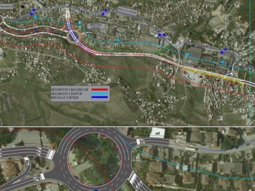 Sot asfaltimi në unazën Lindore të Tiranës, ARRSH: Qarkullimi i bllokuar në këto segmente rrugore