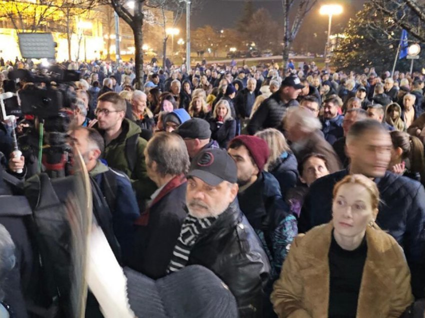 Përfundon protesta e nëntë e opozitës në Serbi – kërkohet lirimi i studentëve dhe aktivistëve të arrestuar