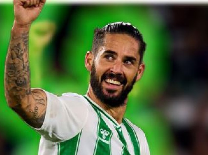 Isco rinovon kontratën me Real Betis