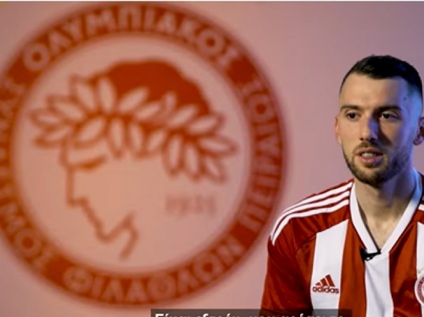 Bytyqi synon t`i fitojë kampionatin dhe Kupën me Olympiacosin