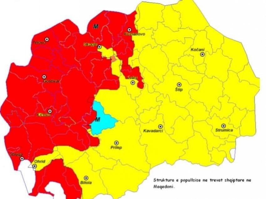 Profesori publikon një hartë - kështu do të duket nëse themelohet Asociacioni!