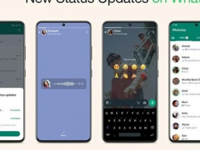 WhatsApp me opsione të reja