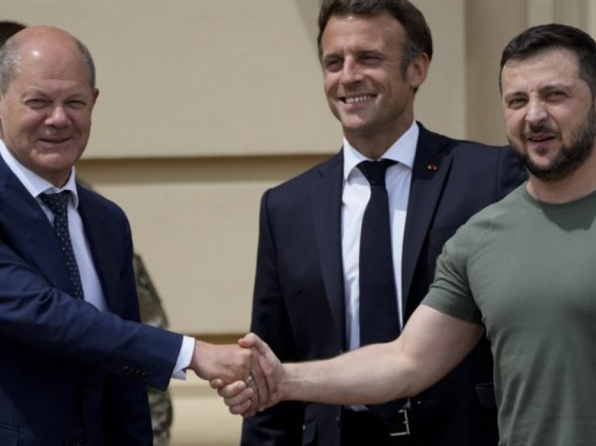 Zelenskyy do të takohet me Macronin dhe Scholzin në Paris