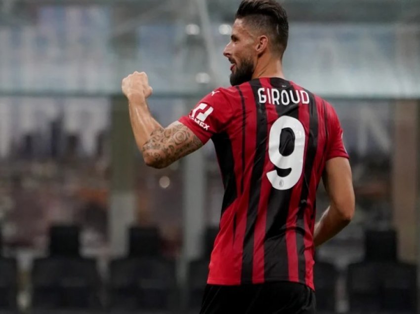 Lajm i mirë për tifozët e Milanit: Giroud edhe një vit kuqezi