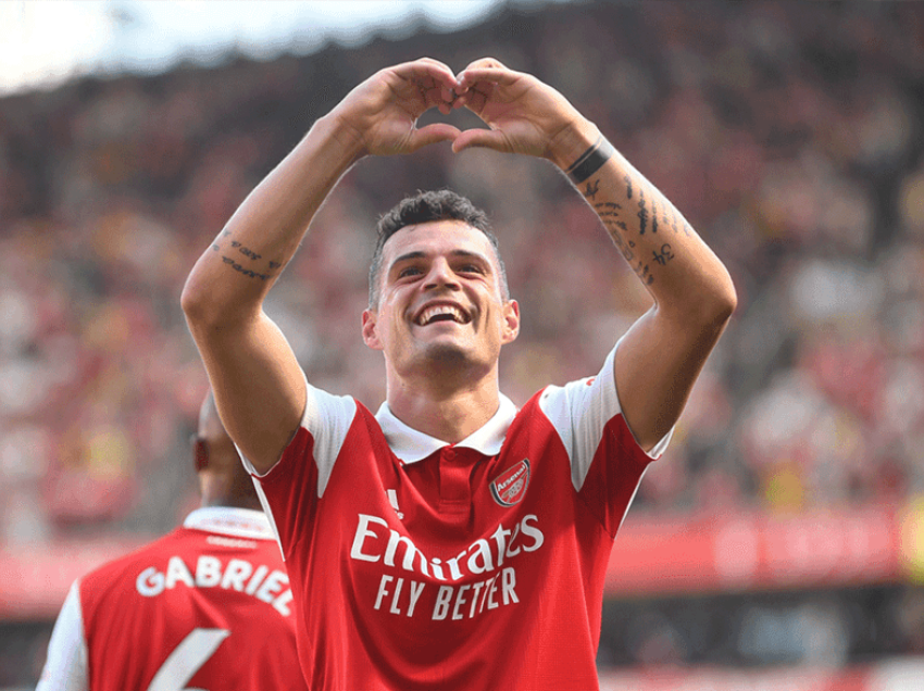 Granit Xhaka paraqitet nga minuta e parë