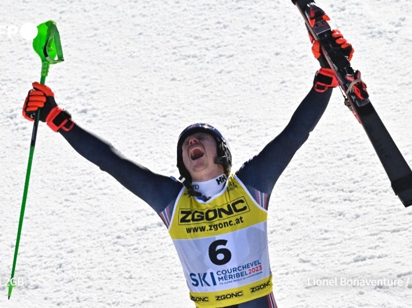 Henrik Kristoffersen, i artë në sllallom në Kampionatin Botëror 