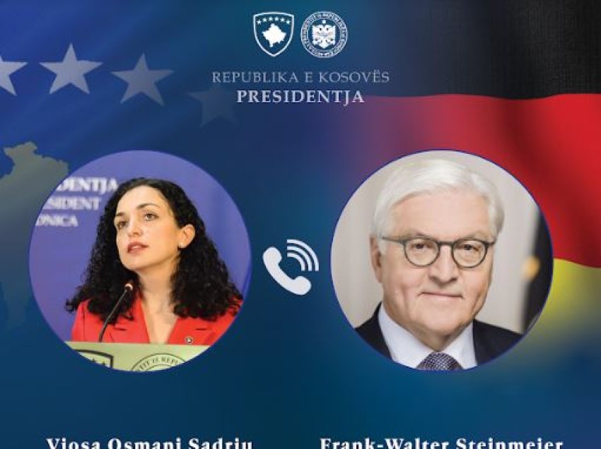 Osmani e Steinmeier pajtohen se propozimi evropian ka sjellë momentum të veçantë në dialog