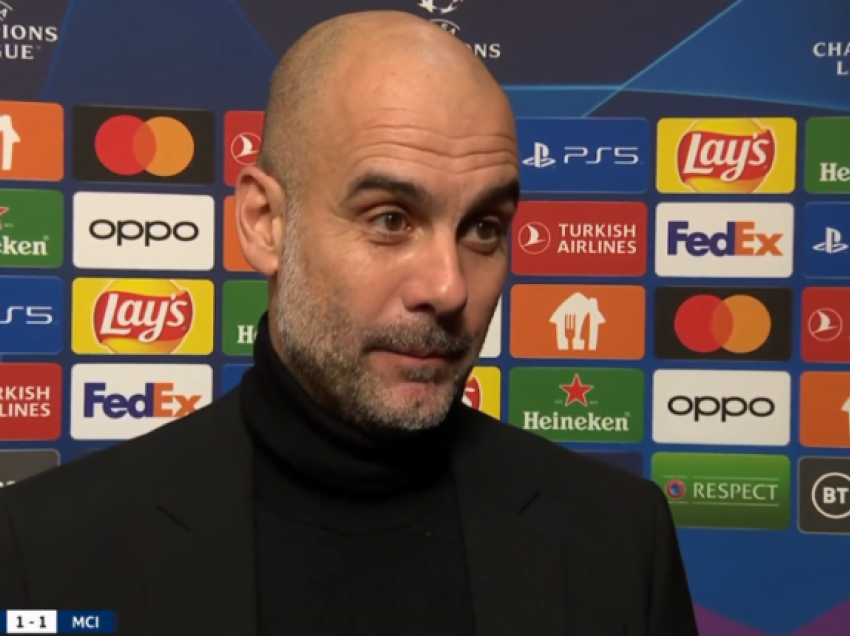 Guardiola pas barazimit: Njerëzit presin të fitojmë nga 0:4