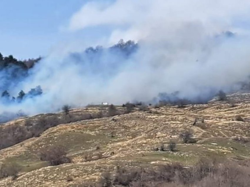 QMK-Tetovë: Zjarr mbi fshatin Bogovinë