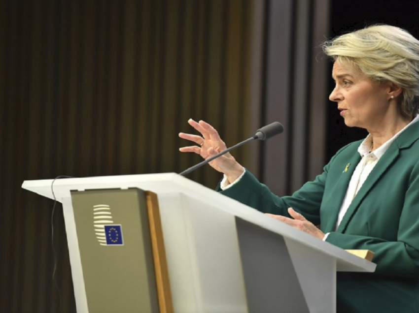 Von Der Leyen: BE-ja do qëndrojë pranë Ukrainës për aq kohë sa duhet