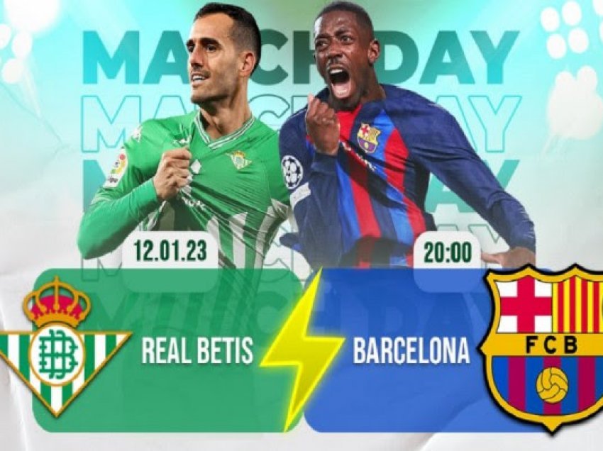 Betis-Barcelona, sot mësohet rivali i Realit në finalen e Superkupës