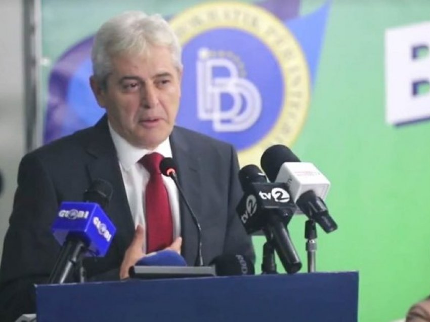 Ahmeti: Shokëve të mi u kam thënë se e kanë gabim, BDI-ja ska qenë asnjëherë më e fortë!