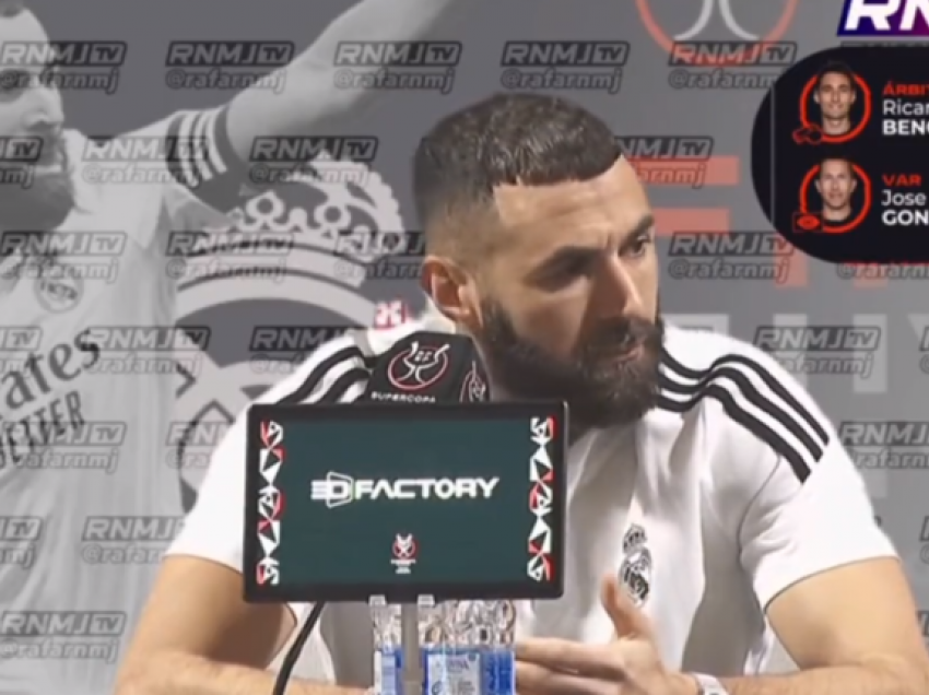 Benzema vë në lojë gazetarin, i nxjerr bllof të dyja pyetjet