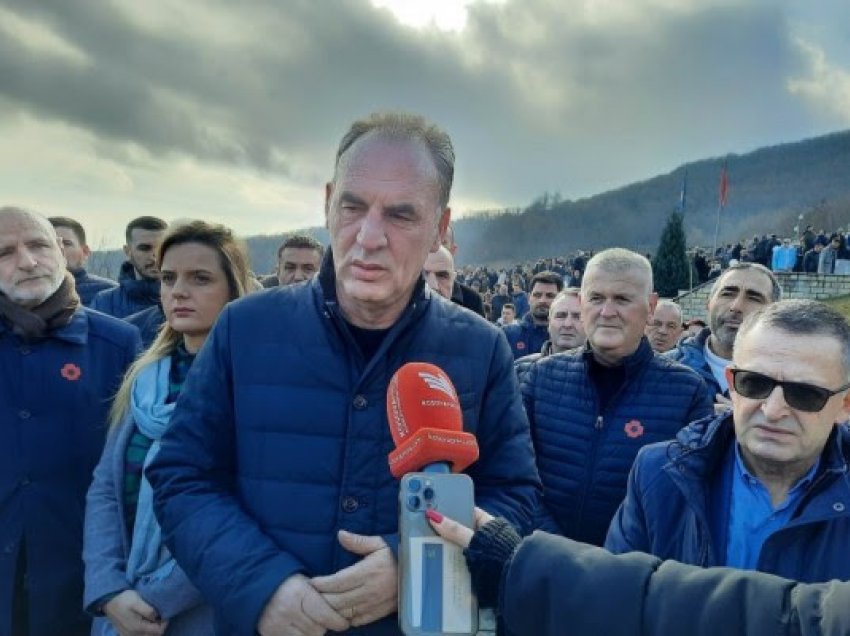 ​Limaj: Reçaku, një nga shtyllat e lirisë dhe pavarësisë së Kosovës