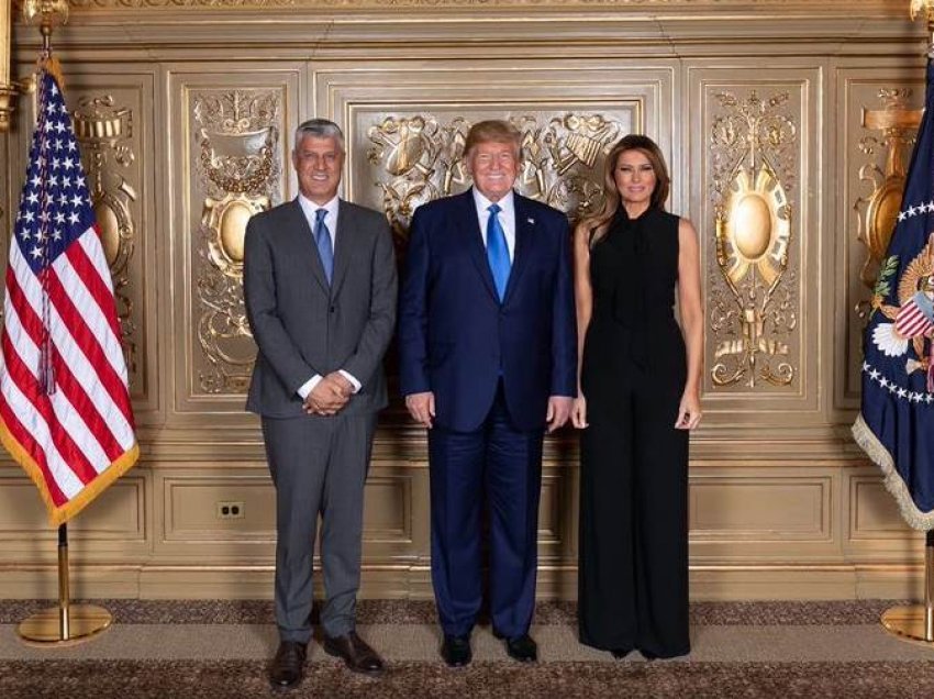 Ish-presidenti Trump përmend Hashim Thaçin, kjo është arsyeja