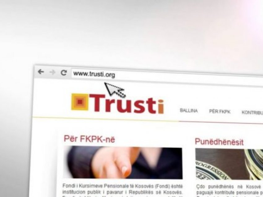 Bie sistemi online i Trustit, nuk hapet llogaria