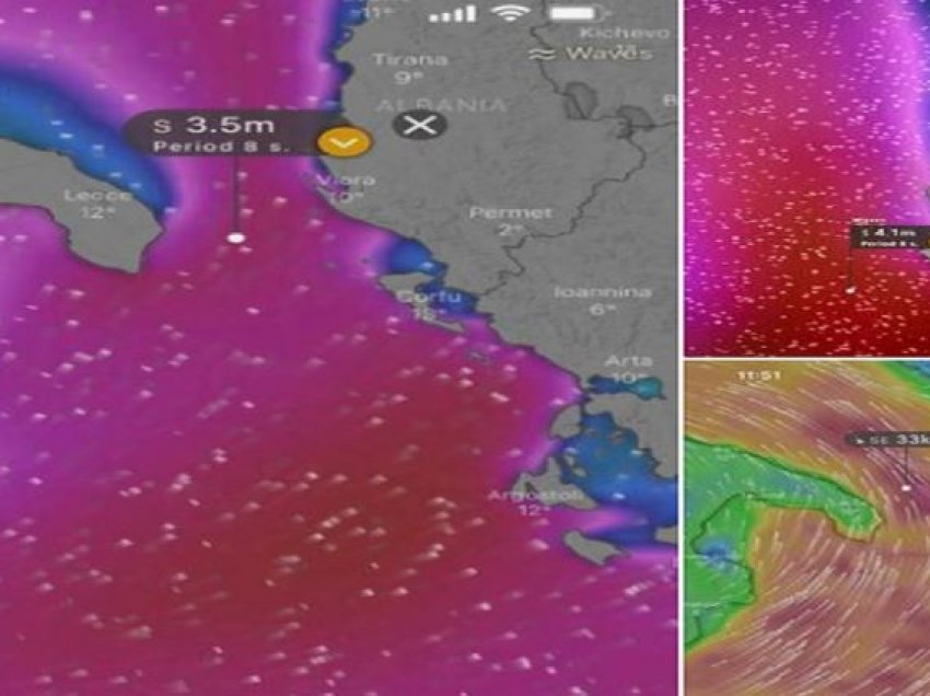 Moti i keq, Drejtoria e Përgjithshme Detare: E ndaluar dhënia e lejes për mjetet e vogla dhe anijet e peshkimit jashtë gjirit të Vlorës