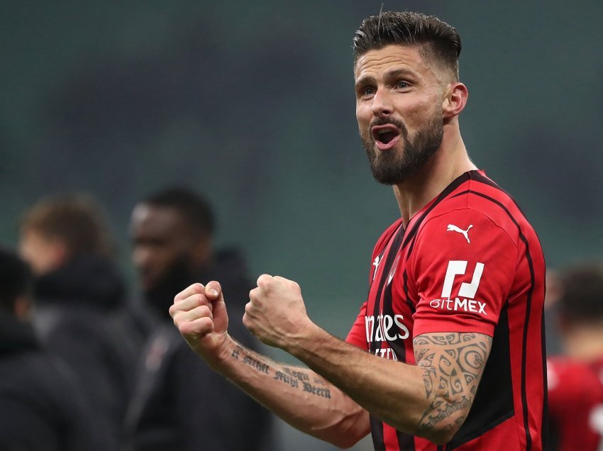 Giroud: Dua të rinovoj dhe ta mbyll karrierën te Milan!