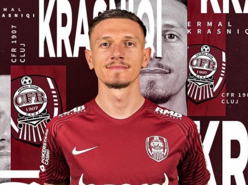 Ermal Krasniqi starton për Cluj në derbin romun