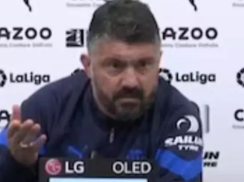 Gattuso shpërthen ndaj gazetarit