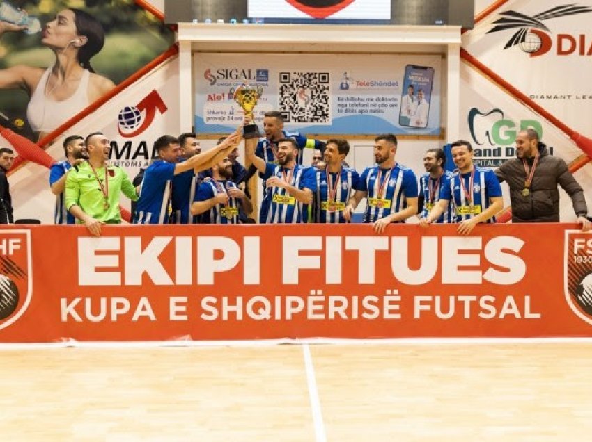 ​Tirana fiton Kupën e Shqipërisë në futsall