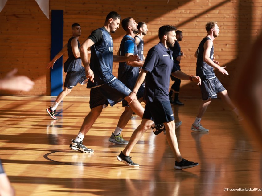 Basketbollistët e Kosovës vazhdojnë përgatitjet