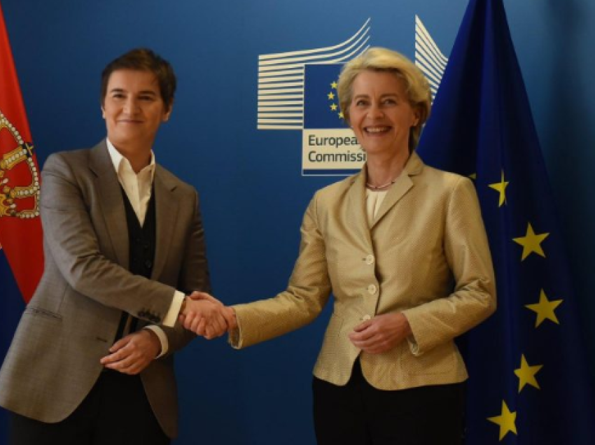 Von der Leyen takon Bërnabiqin, diskutojnë për situatën në veri