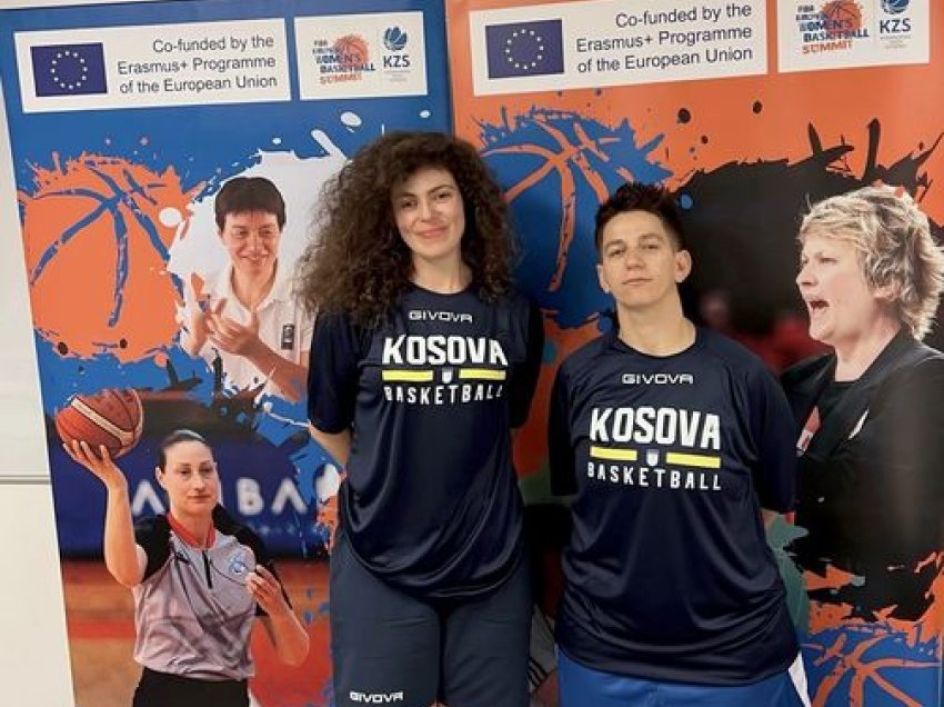 Arta Mustafa dhe Jeta Zeka në FIBA European 