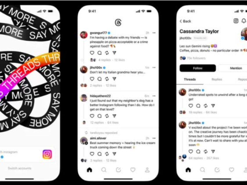 Zuckerberg lancon ‘Threads’, aplikacionin që rivalizon Twitter-in e Elon Musk