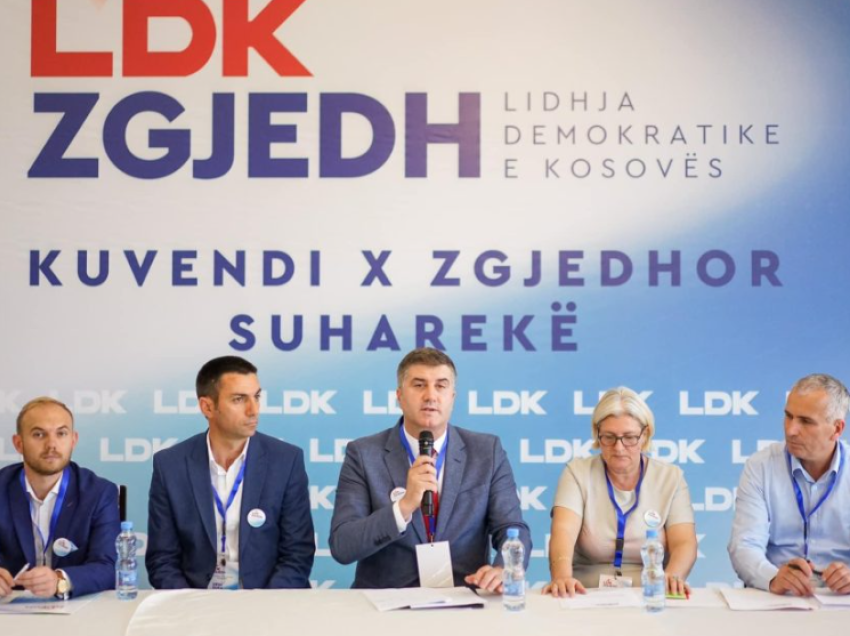 LDK në Suharekë konfimon Ardian Shalën për kryetar edhe 4 vjet të tjera