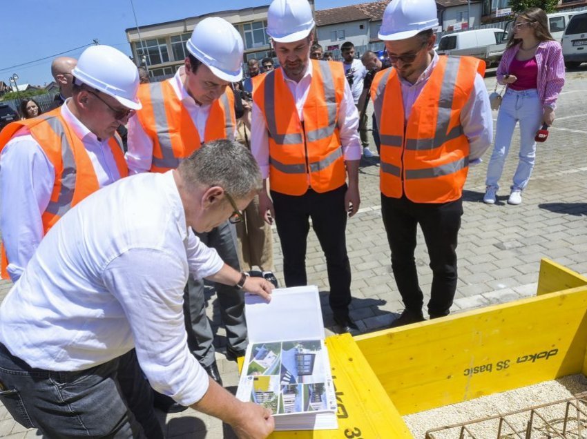 Vendoset gurthemeli i Qendrës Multifunksionale në Podujevë