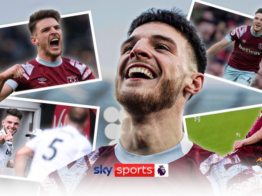 Zyrtare: Declan Rice largohet nga West Ham, mesfushori do ti bashkohet Arsenalit