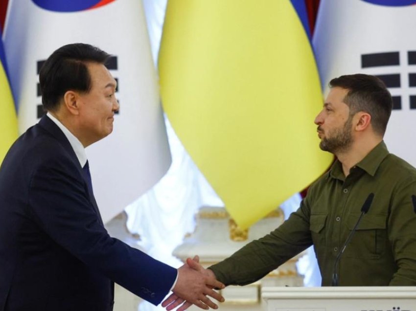 Presidenti Yoon Suk Yeol viziton Ukrainën