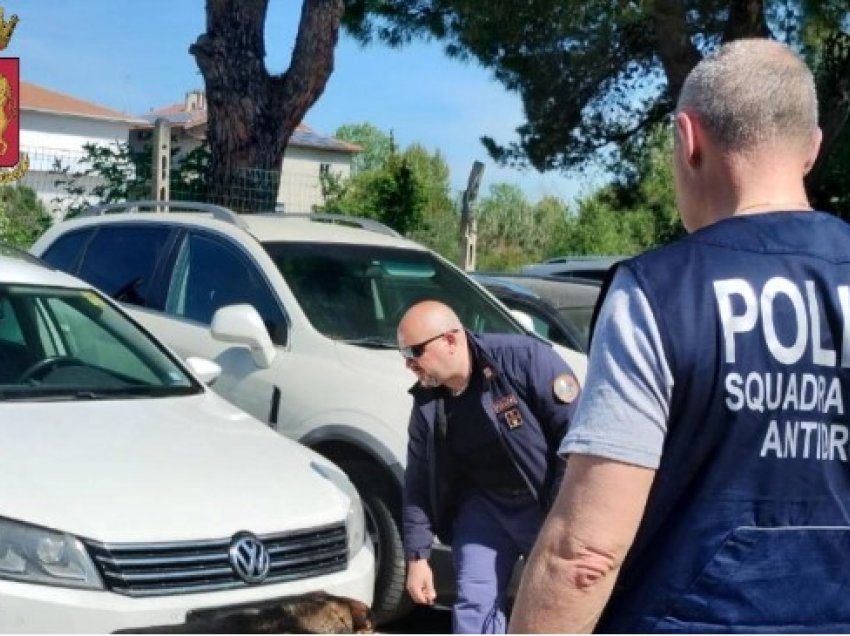 Kapen ‘mat’ tre shqiptarët në Itali, policia i gjen me kokainë në parking