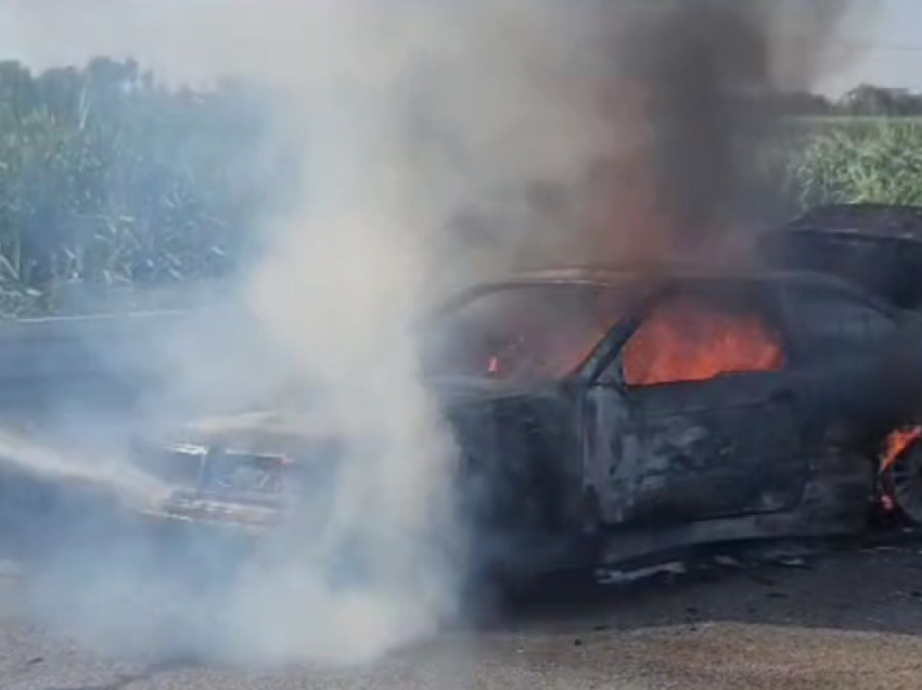 Shkrumbohet makina në Lushnjë, shpëton mrekullisht familja me katër anëtarë