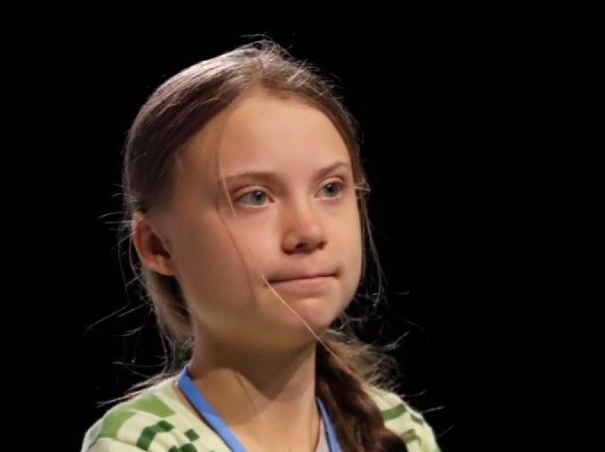 Greta Thunberg gjobitet për mosbindje në një protestë për klimën