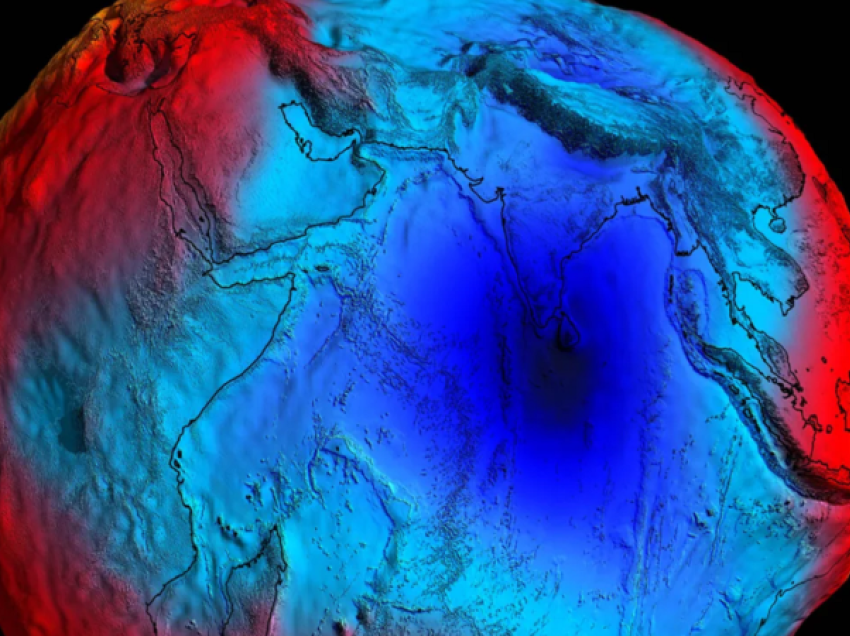 Një oqean në zhdukje! Shkencëtarët zbulojnë një ‘vrimë gravitacionale’ në Oqeanin Indian