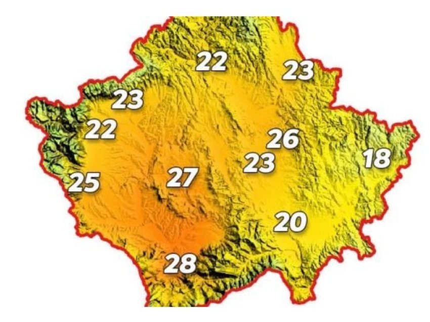 Natë tropike u shënua në Kosovë, sonte priten rrebeshe e bubullima