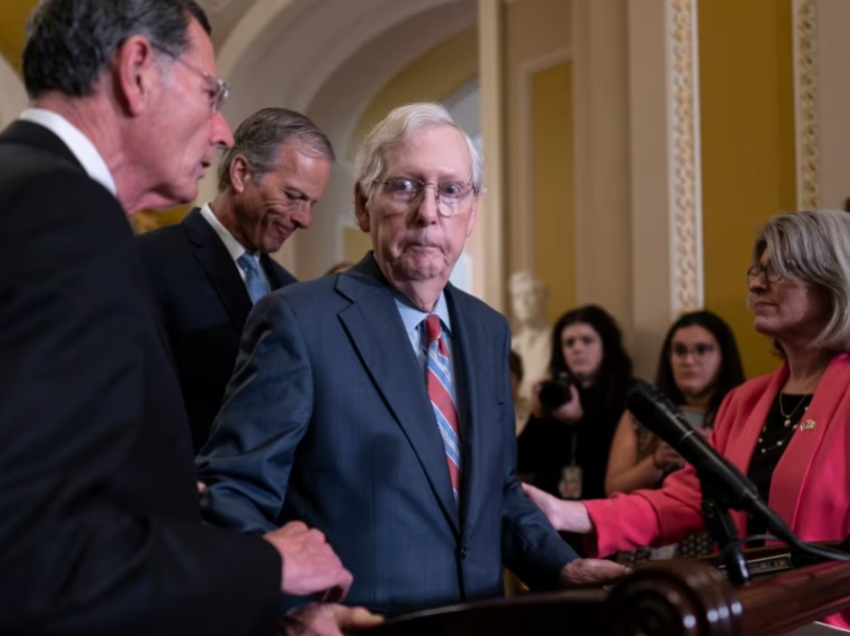 Senatori McConnell do të mbarojë mandatin pavarësisht shqetësimeve për gjendjen shëndetësore