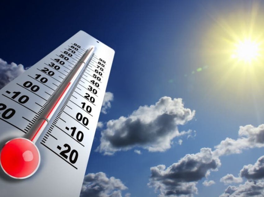 Moti sot, deri në 32 gradë Celsius