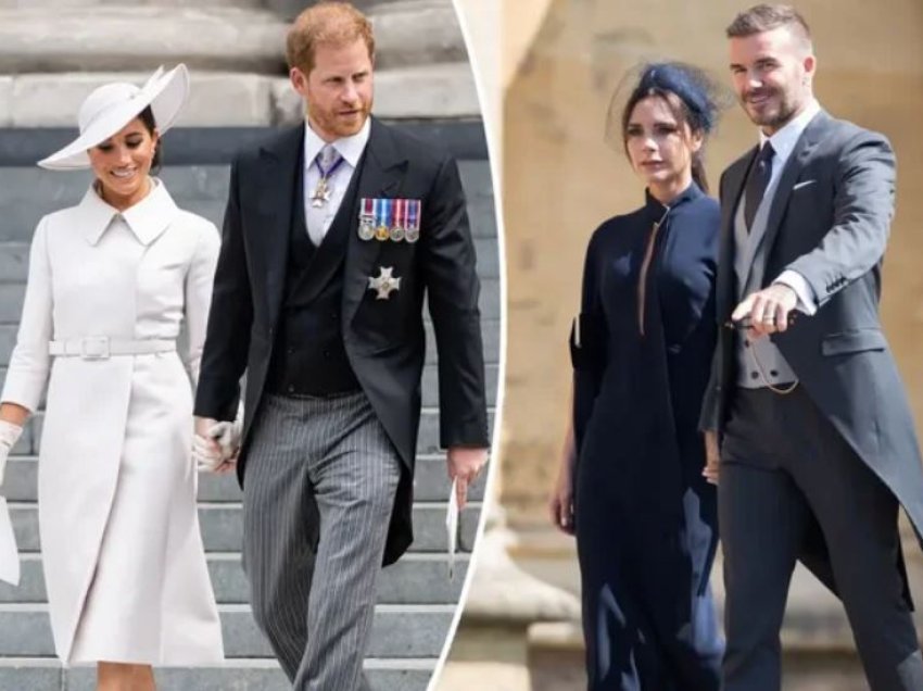 Prishet miqësia mes çiftit Beckham dhe Harry-Meghan 