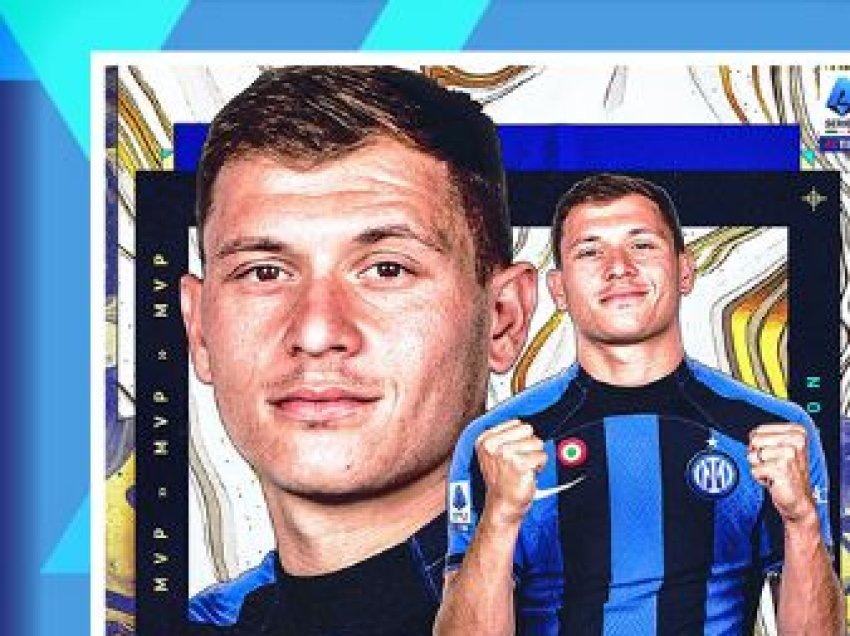 Nicolo Barella shpallet mesfushori i vitit në Serie A!