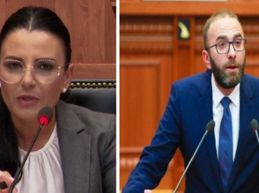 Debat në seancë, Balluku: Gazi nuk të pëlqeu përgjigjja e ministres? Kreu i grupit të PD: Ke fytyrë ti të flasësh moj?