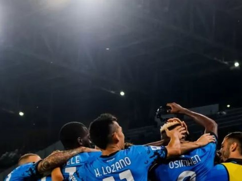 Napoli kryen goditjen e parë