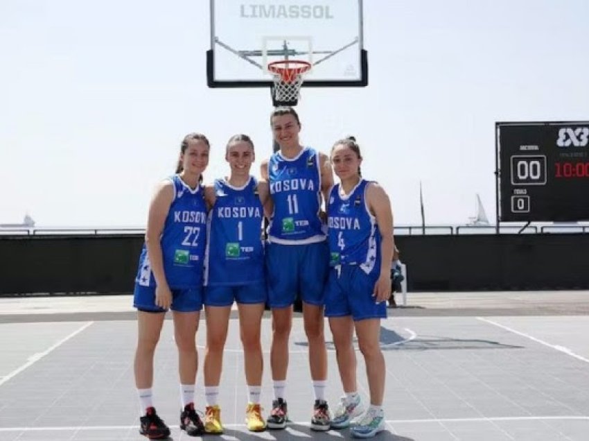 Kosova 3x3 te femrat mposhtet nga Luksemburgu