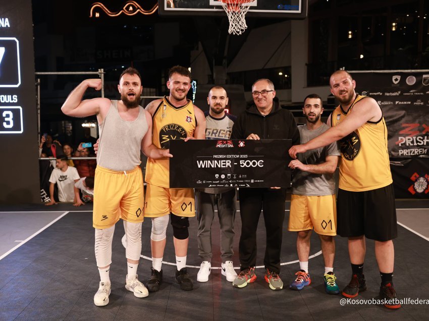 Ekipi Bar-Bon fitues i Prizren Edition 3x3