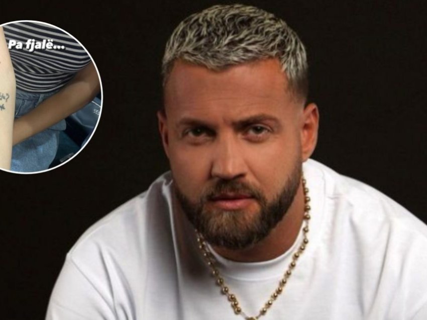 Fansja bën tatuazh një prej fjalive më të përdoruar nga Luiz Ejlli në Big Brother VIP Albania