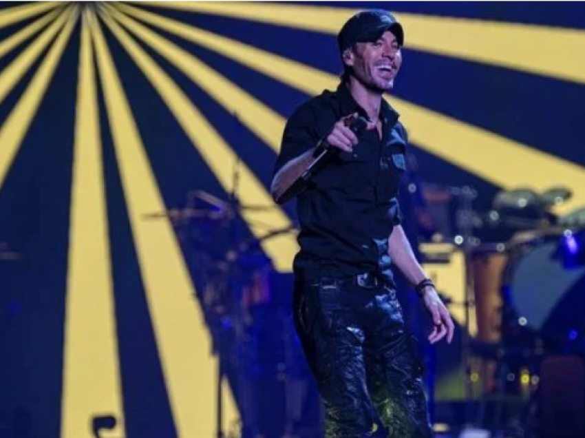 Enrique Iglesias mban sot koncertin në Tiranë