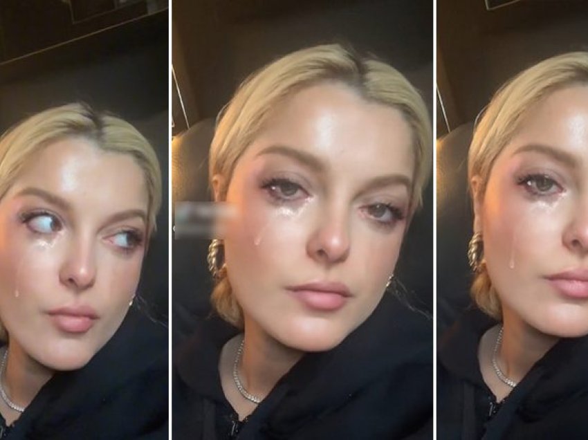 Bebe Rexha shfaqen në gjendje jo të mirë emocionale